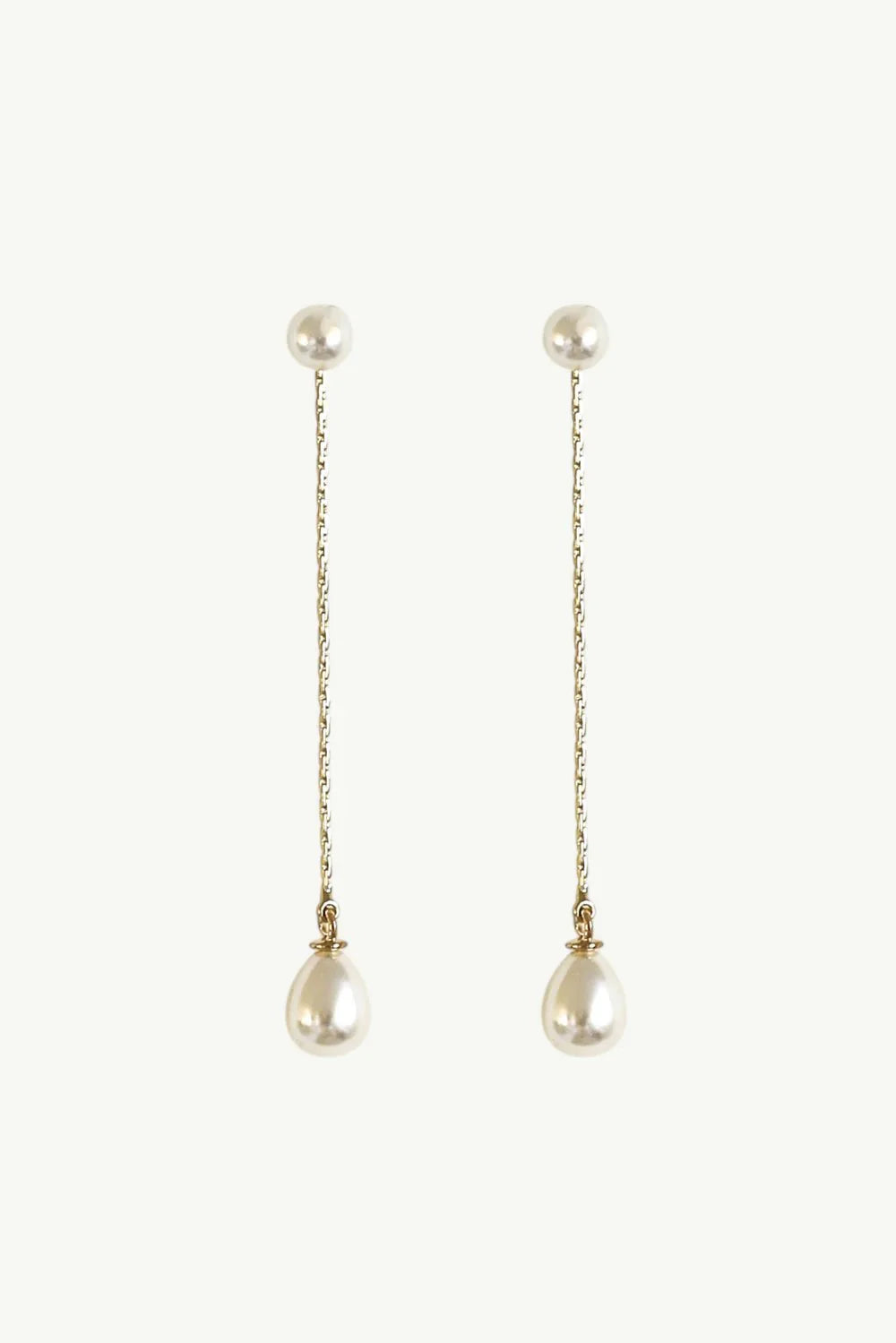 2 in 1 Pearl Strand Earrings