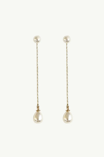 2 in 1 Pearl Strand Earrings