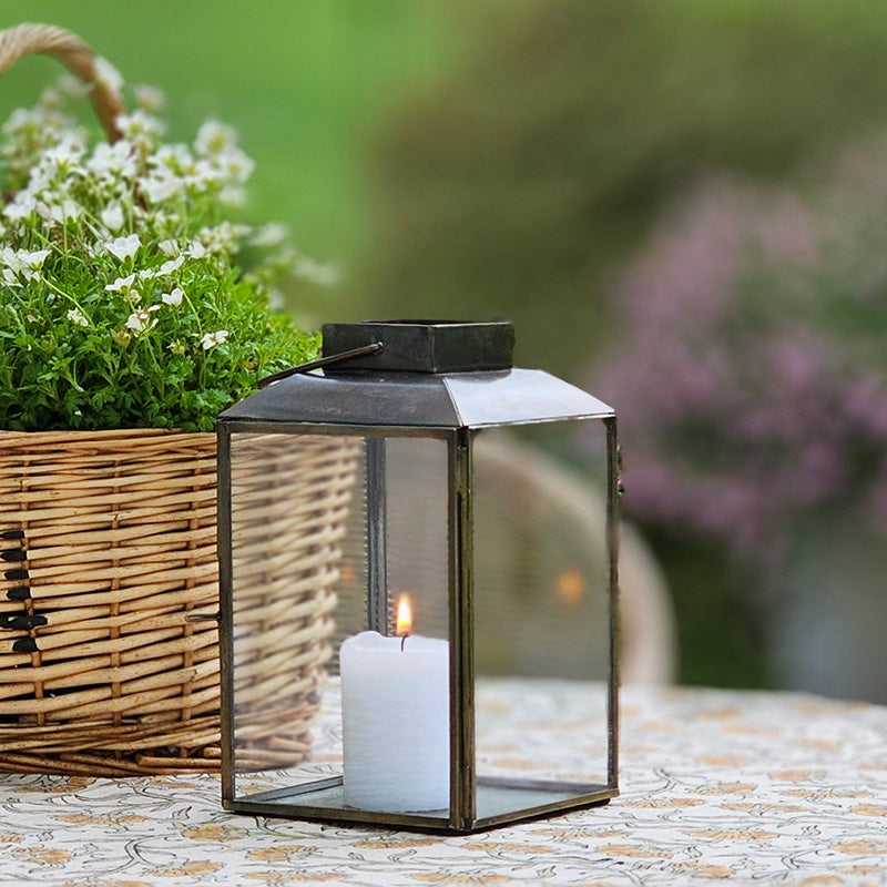 Aged Iron Lantern