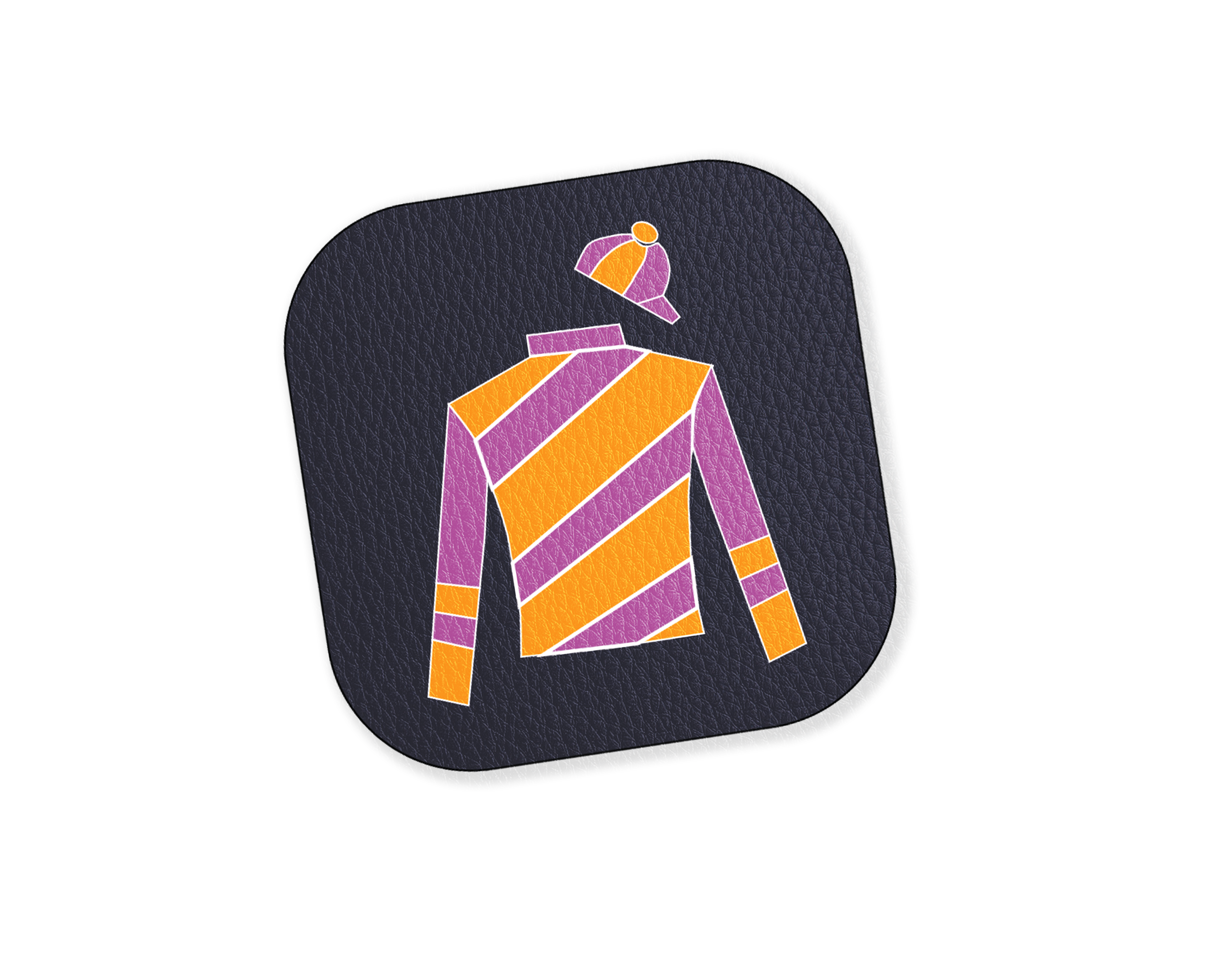 Jockey Silk Coaster