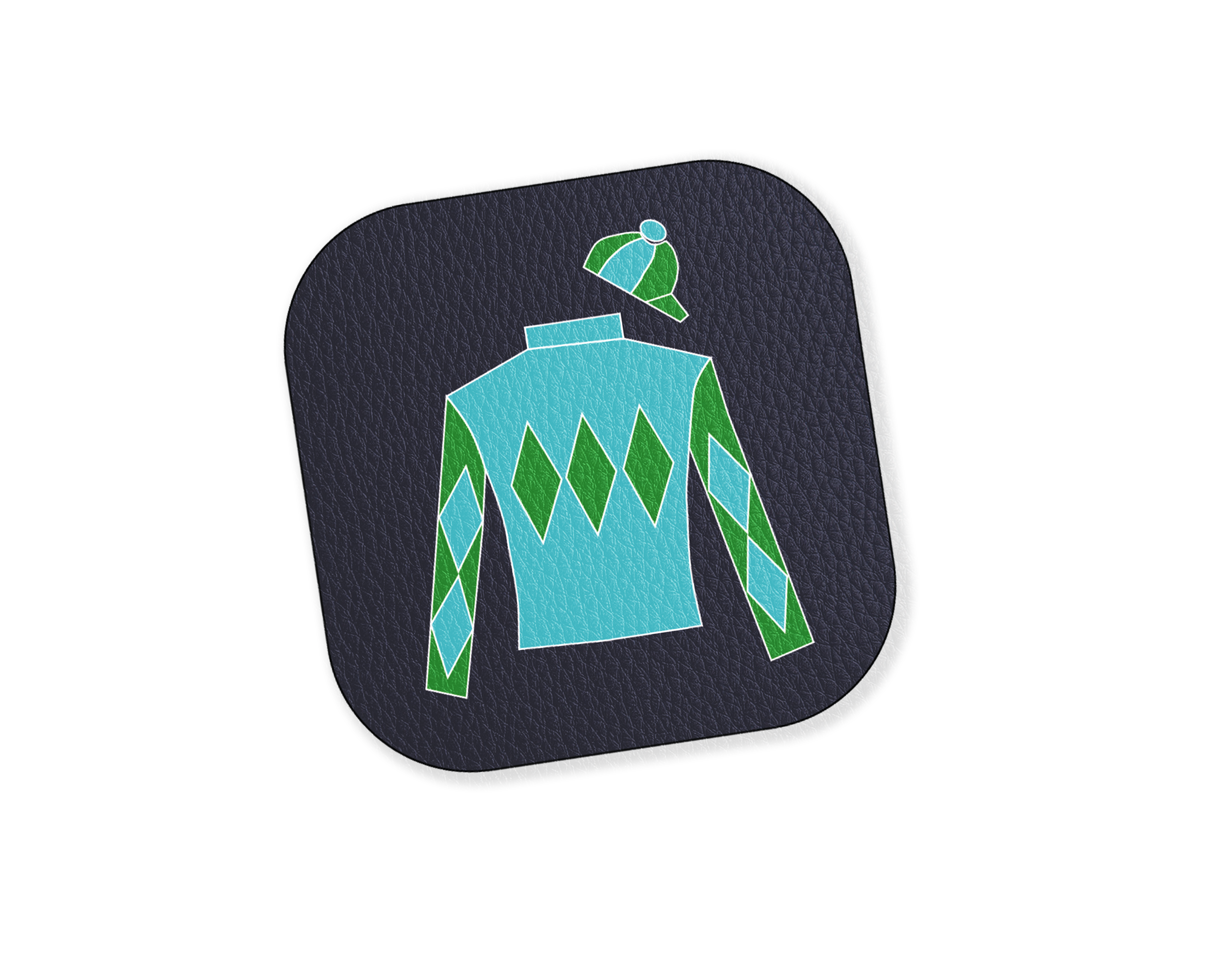Jockey Silk Coaster