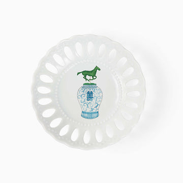 Equestrian Topiary Bonbon Dish
