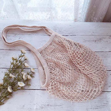 French Market String Tote with Long Handle