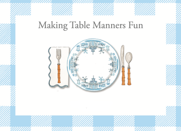 Sincerely Yours by Amy Rainer - Making Table Manners Fun Cards (28 sets)