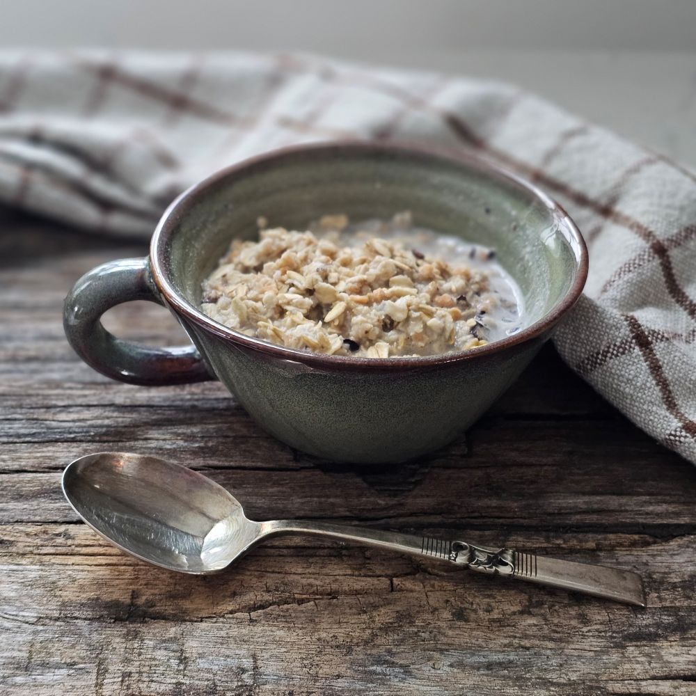 Rustic Ceramic Soup Mug