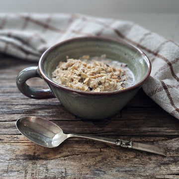 Rustic Ceramic Soup Mug