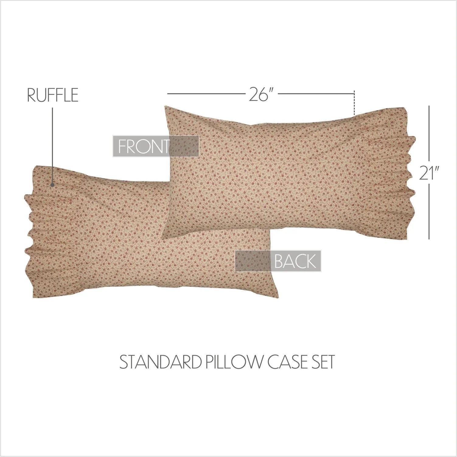 Sweet Prairie Pillowcase Set