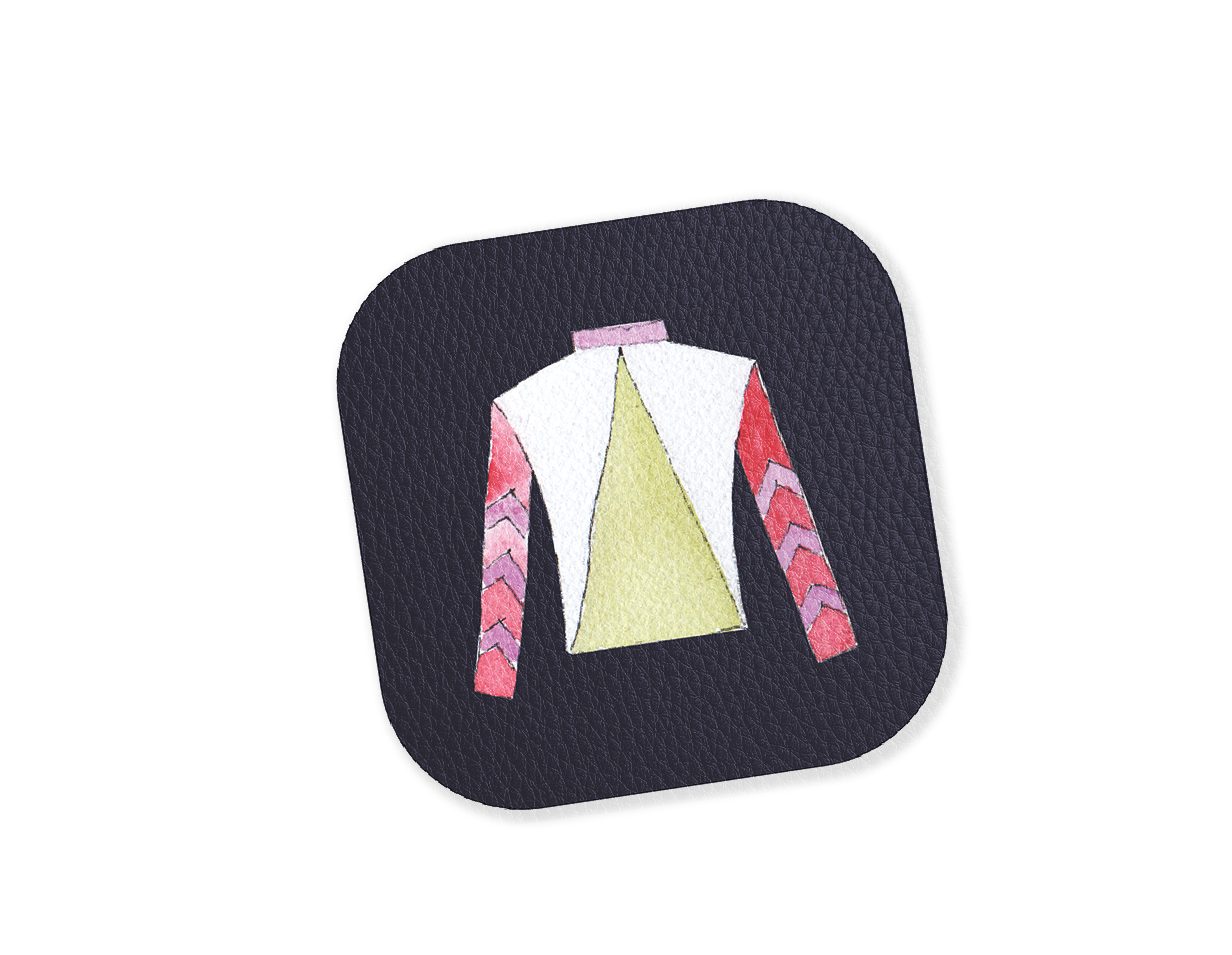 Jockey Silk Coaster