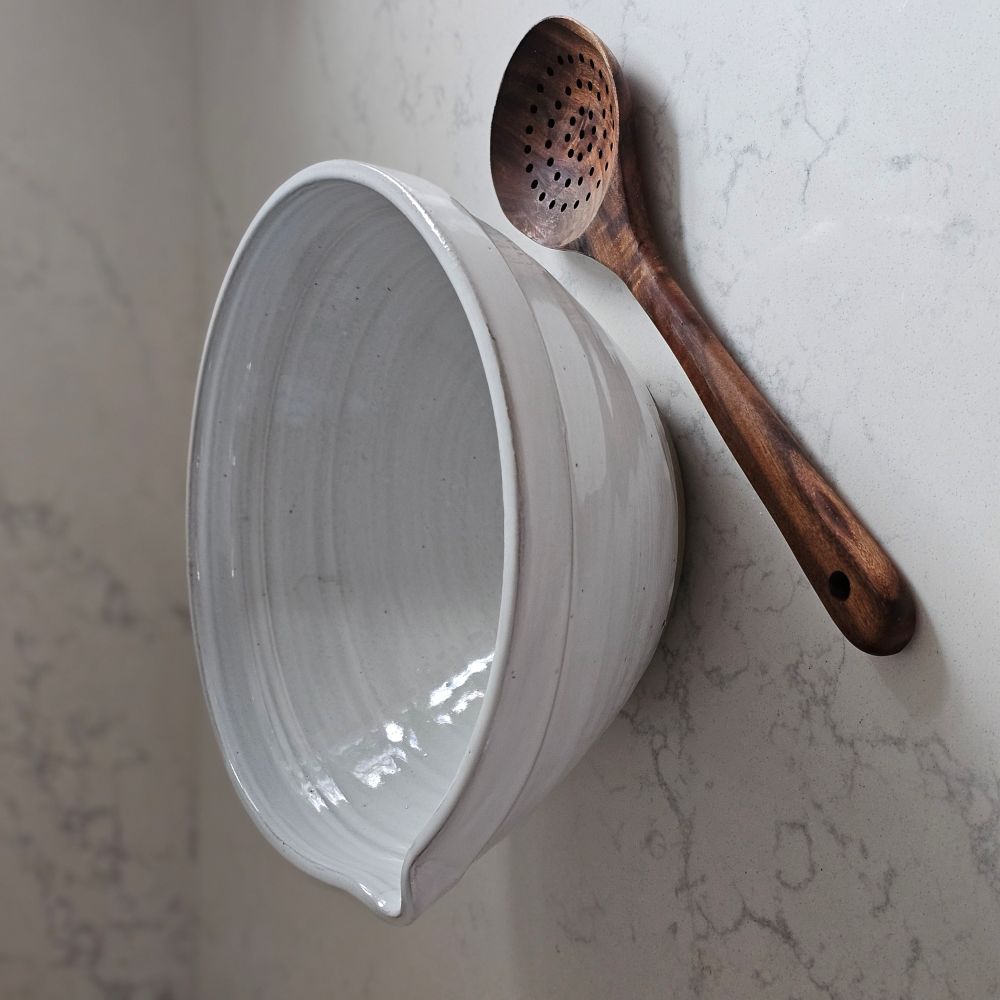 White Farmhouse Mixing Bowl