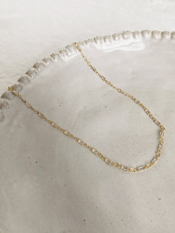 Amara Necklace, Gold Plated