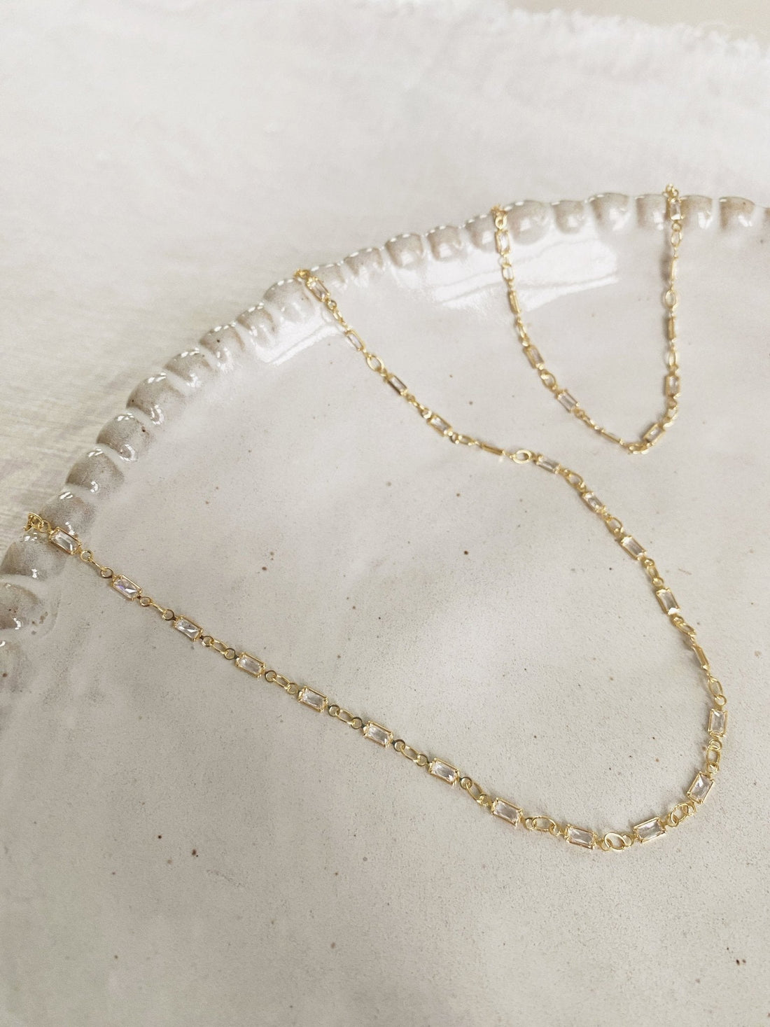 Amara Necklace, Gold Plated
