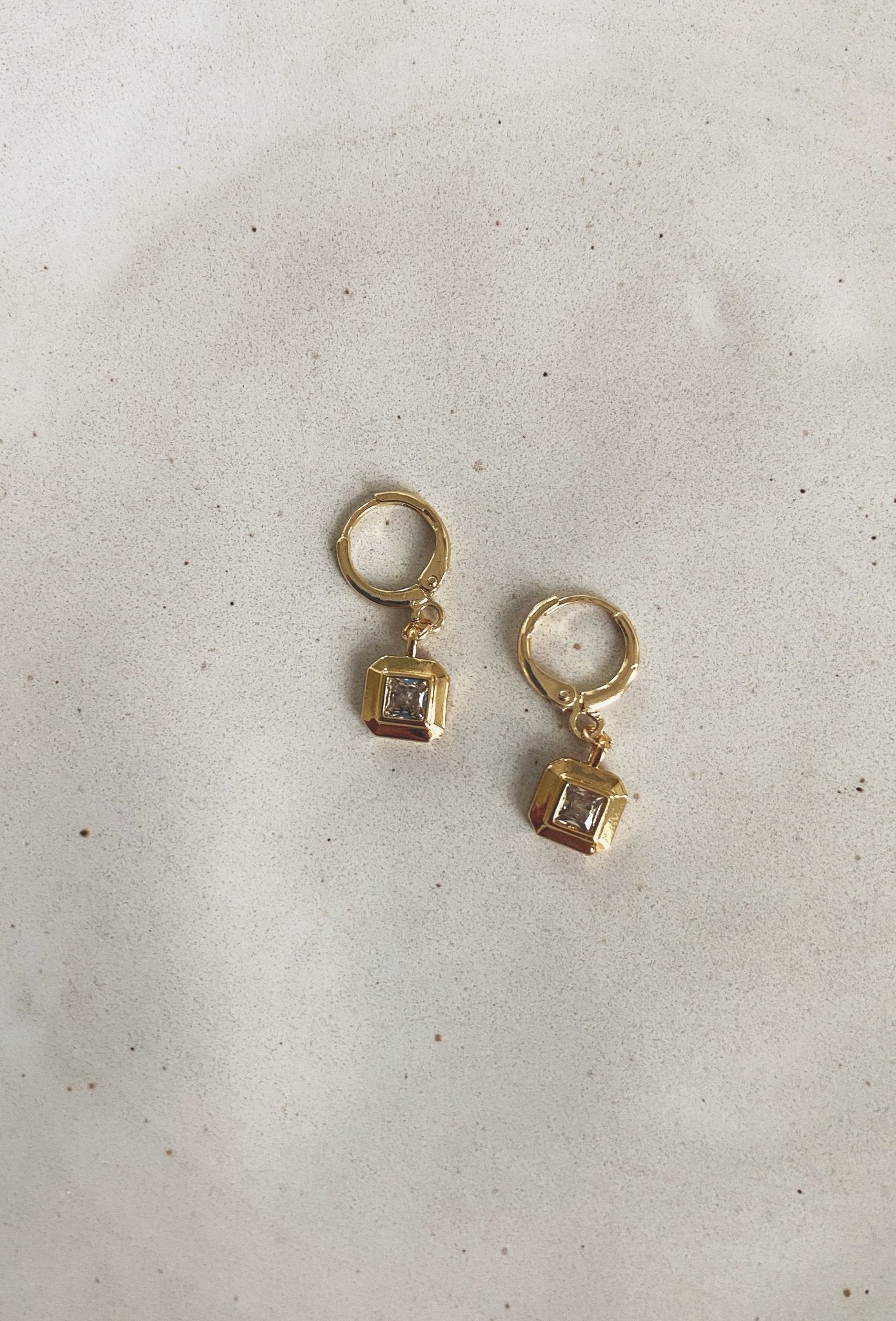 Bardot Earrings, Gold Dipped