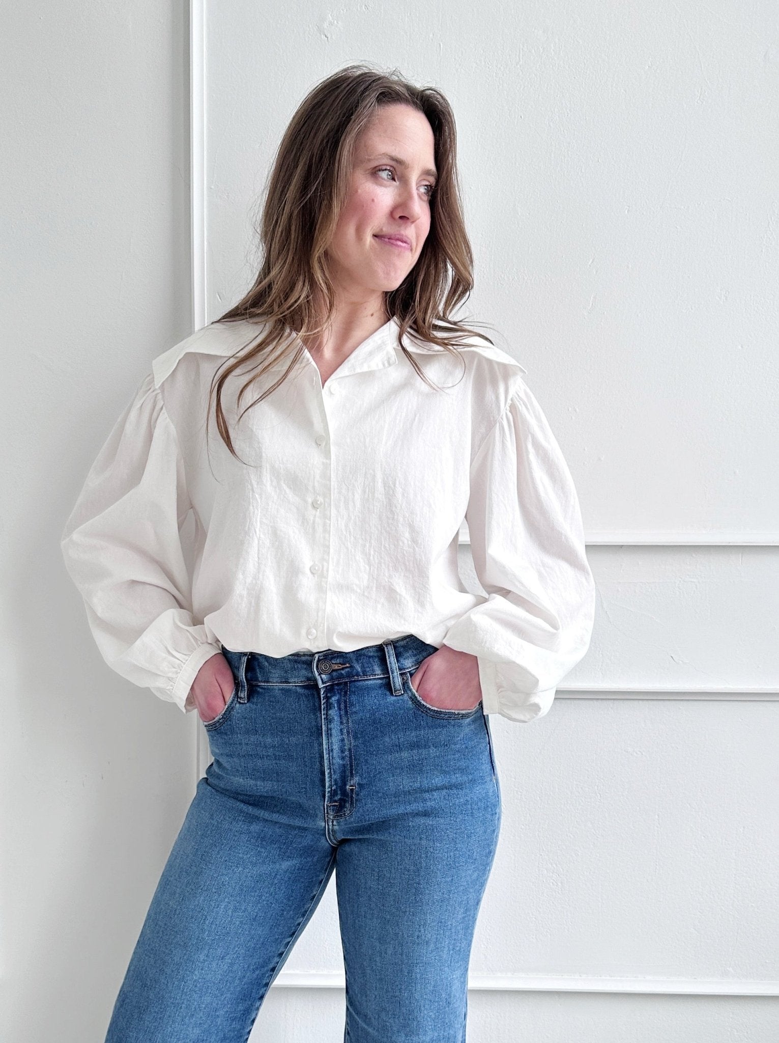 Big Collar Blouse