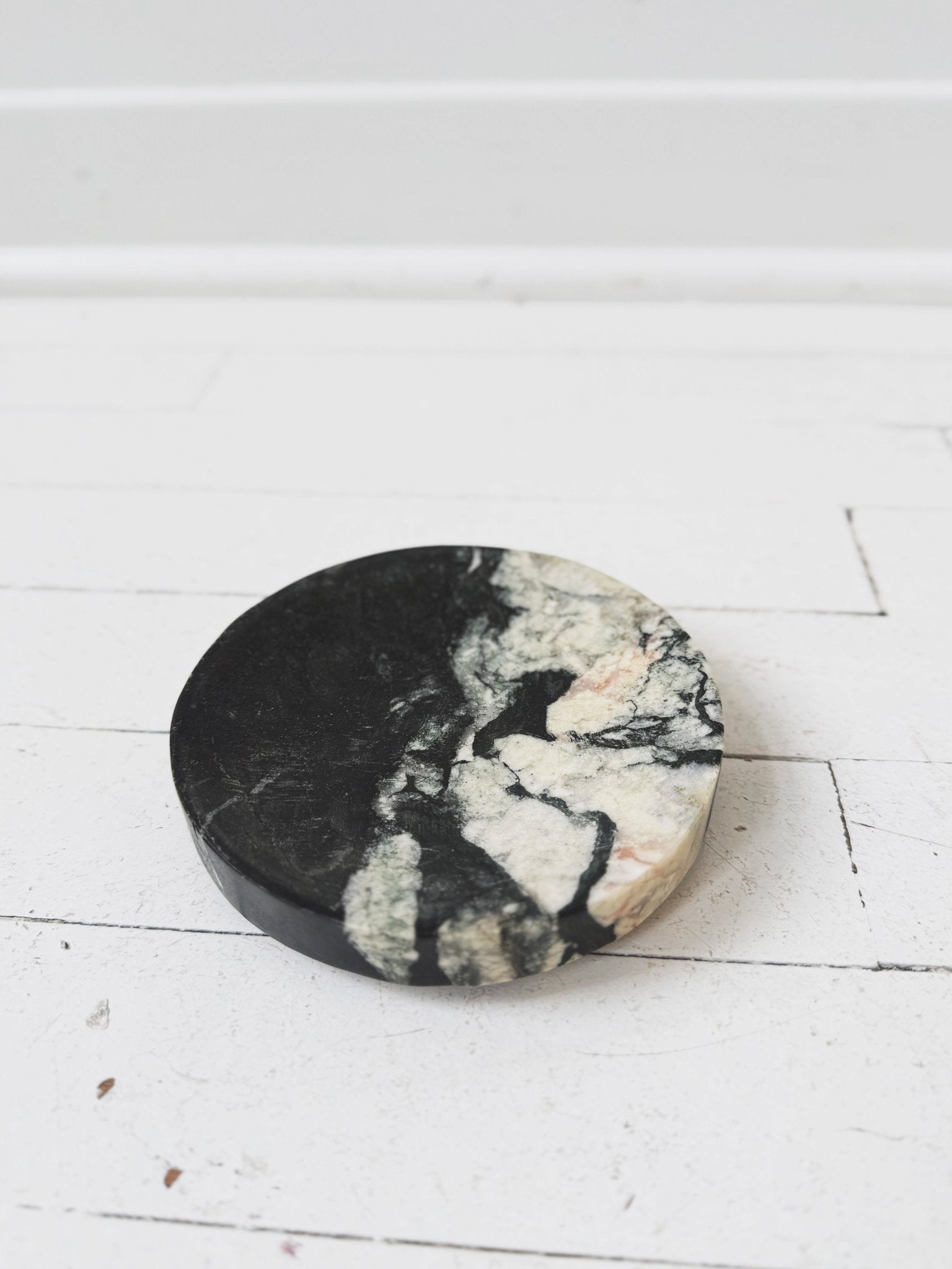 Black Melange Soap Dish