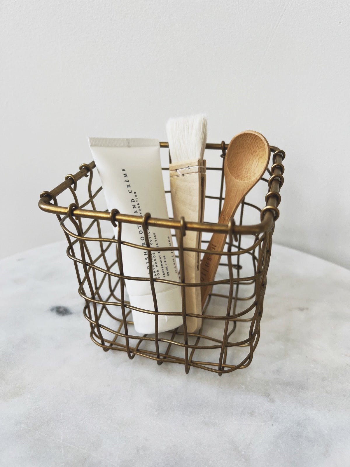 Brass Basket