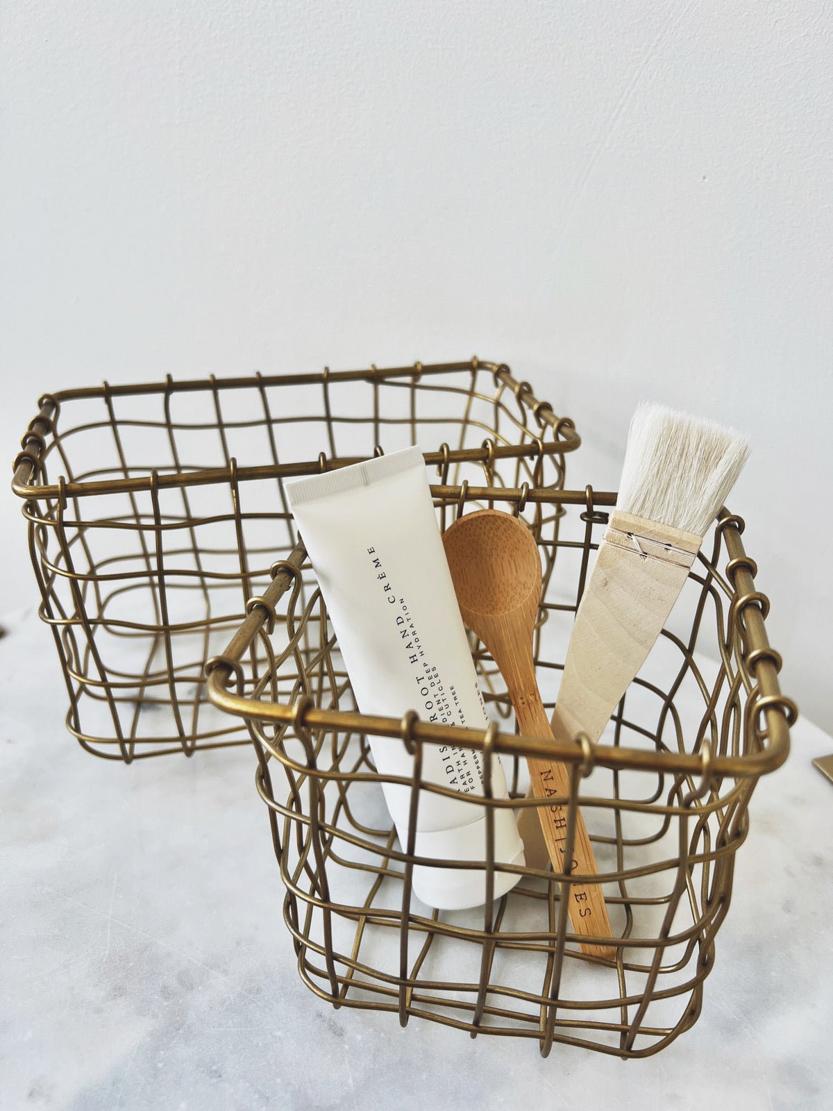 Brass Basket