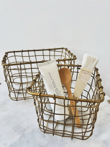 Brass Basket