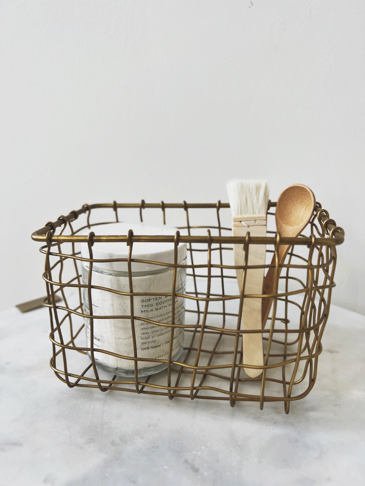 Brass Basket