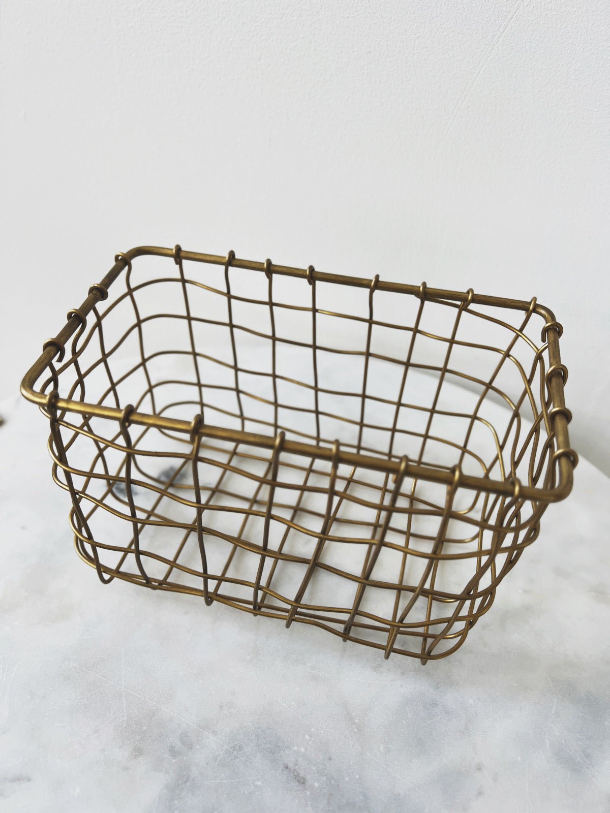 Brass Basket