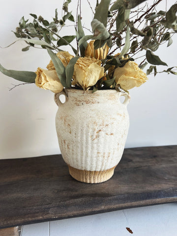 Ceramic Artisan Vase w/ Handles