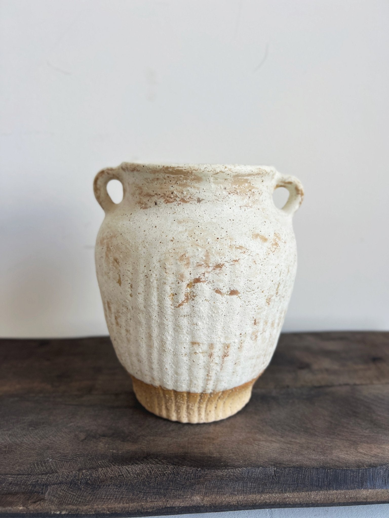 Ceramic Artisan Vase w/ Handles