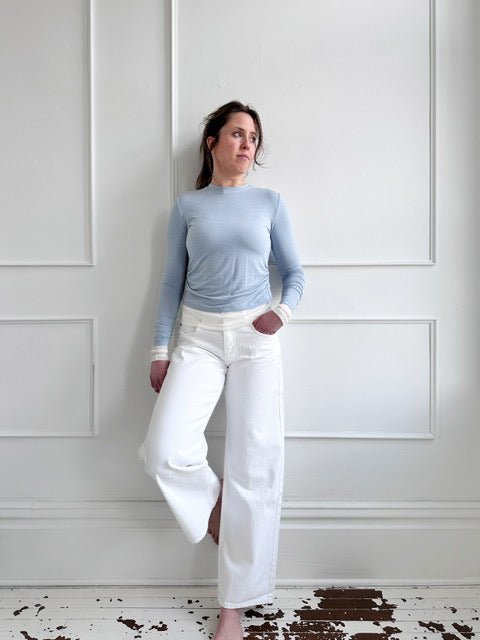 Cinched Layered Longsleeve Tee