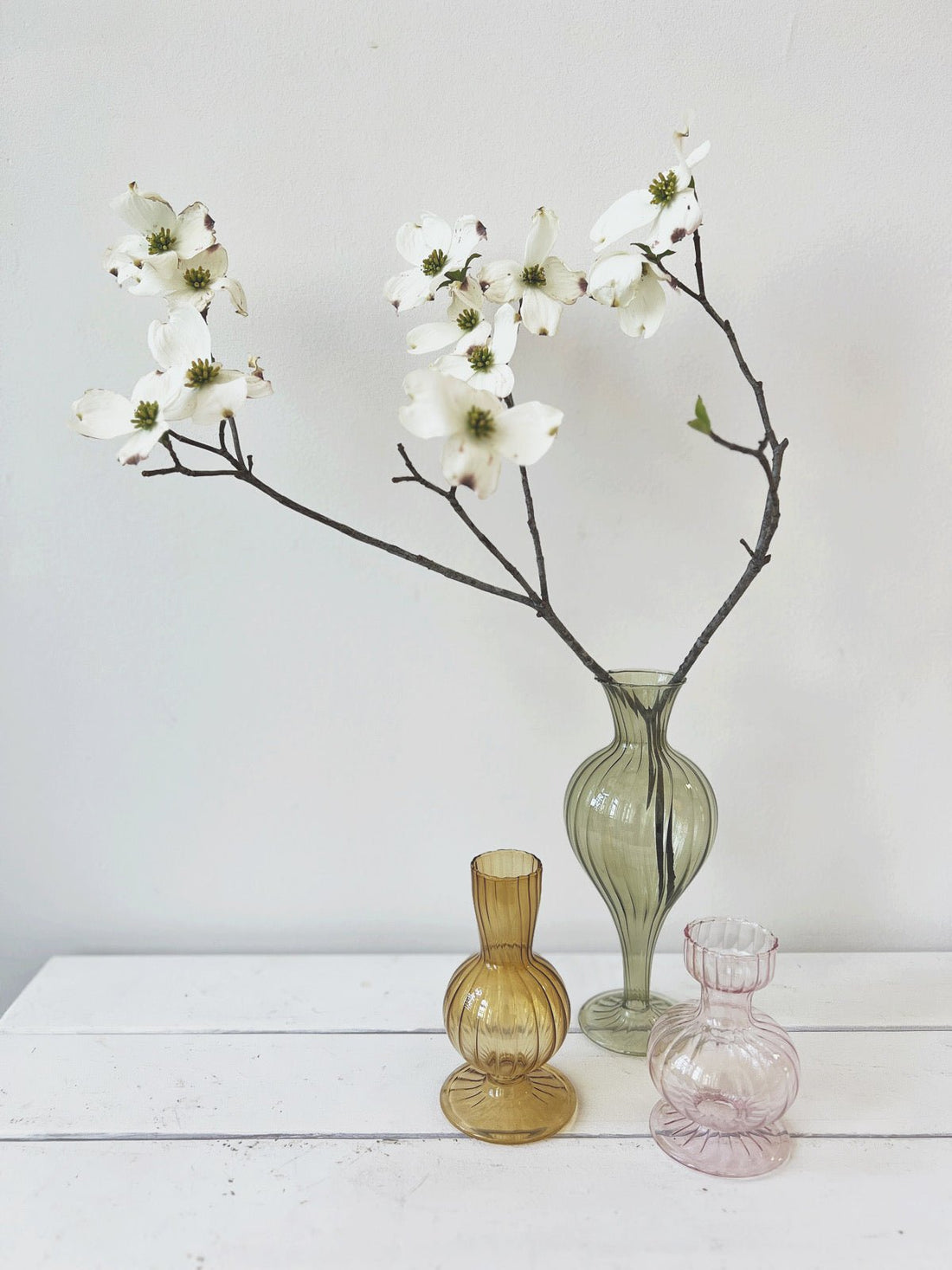 Colored Glass Vase