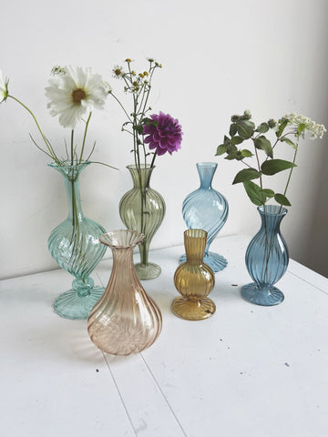 Colored Glass Vase