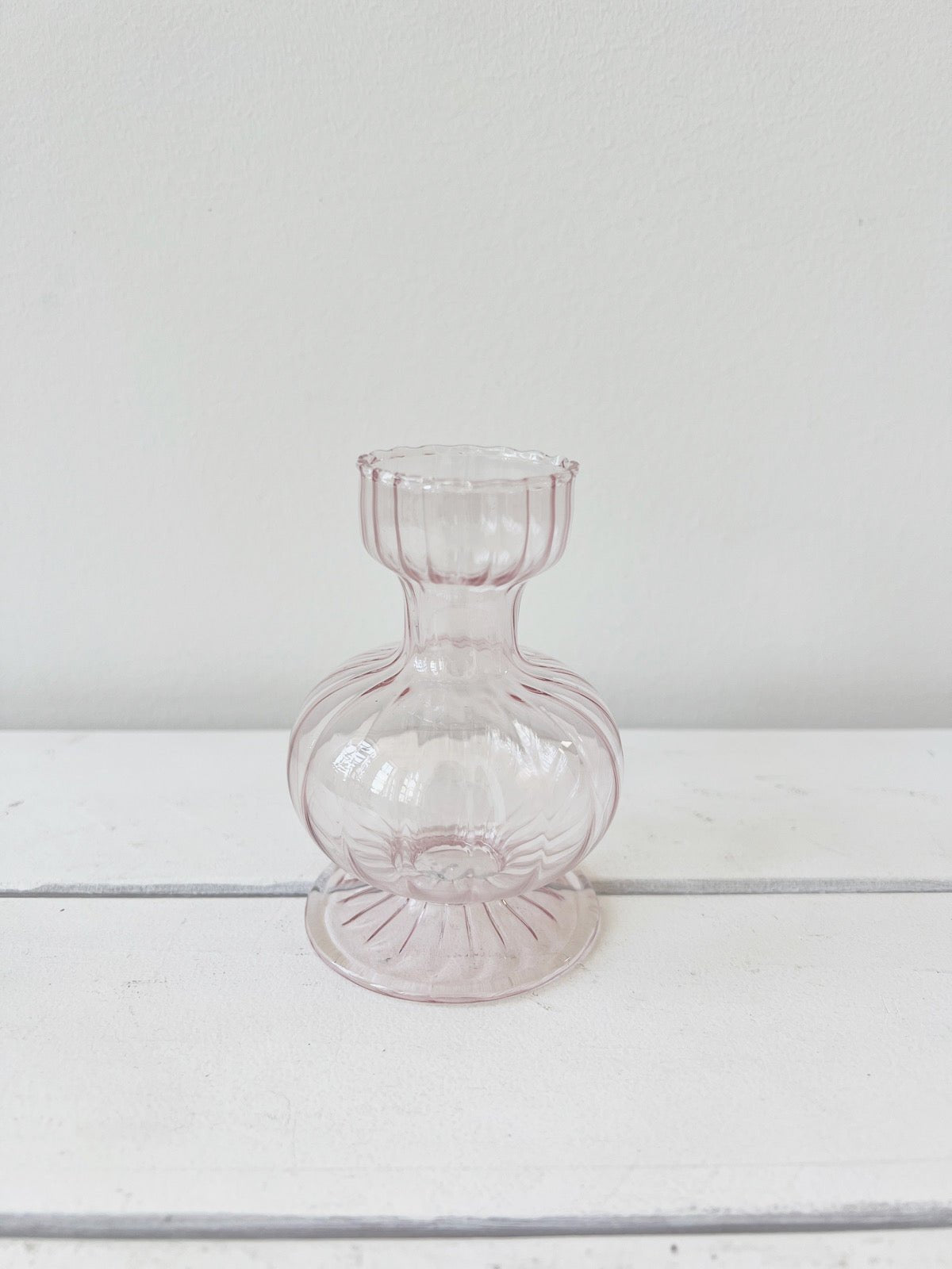 Colored Glass Vase