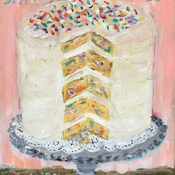 Confetti Cake Card