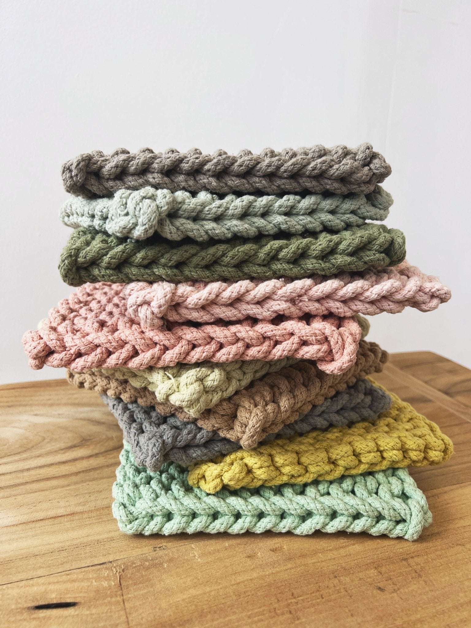 Cotton Crocheted Pot Holder