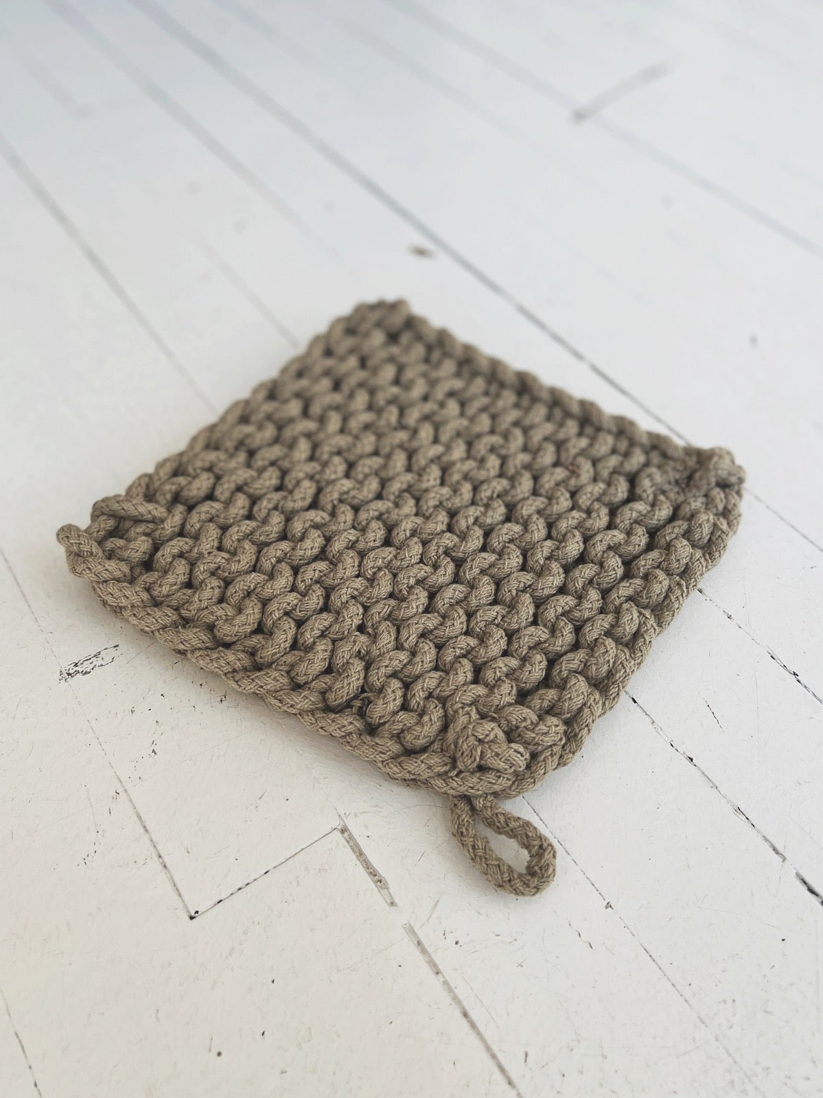 Cotton Crocheted Pot Holder