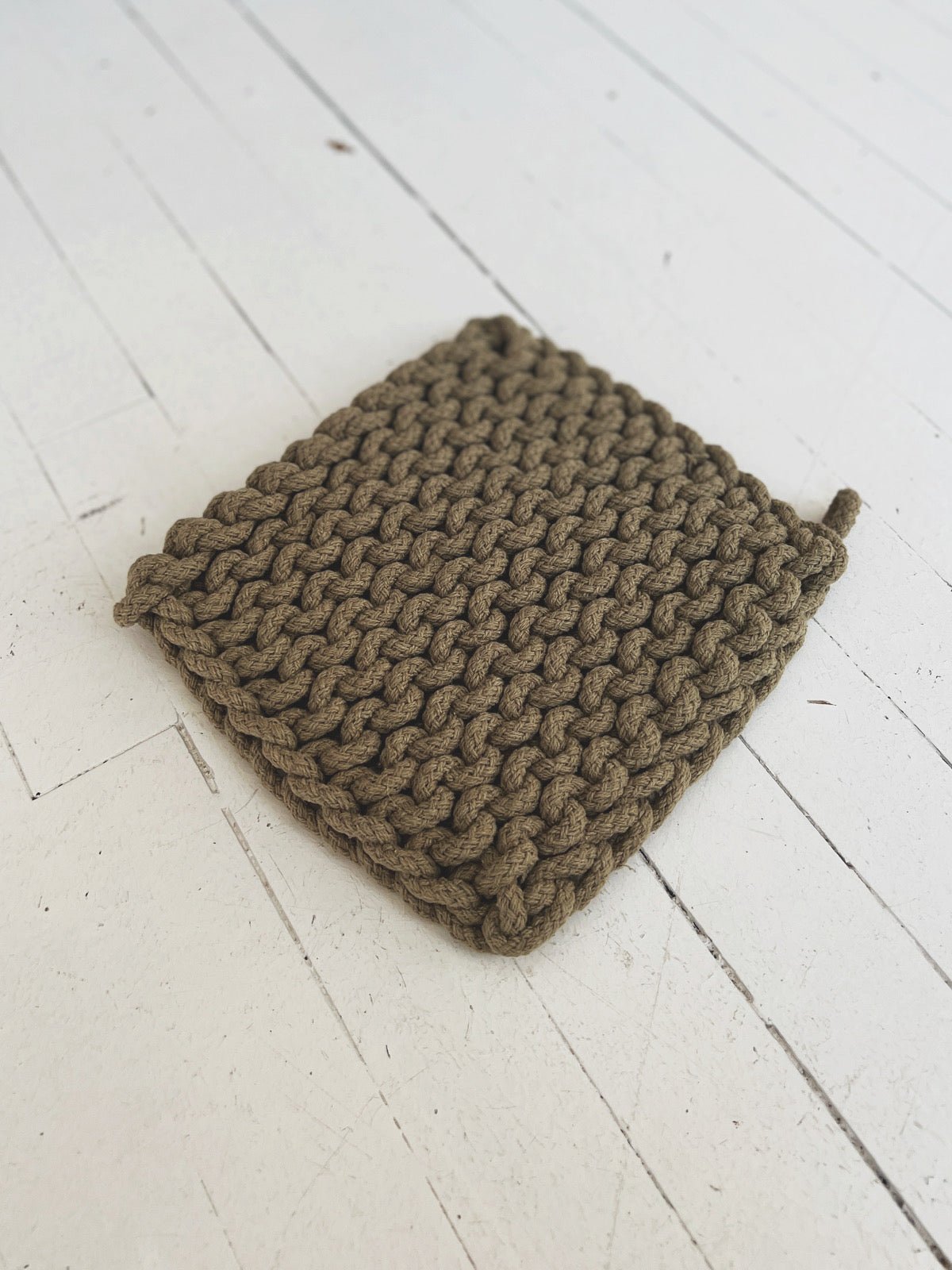 Cotton Crocheted Pot Holder