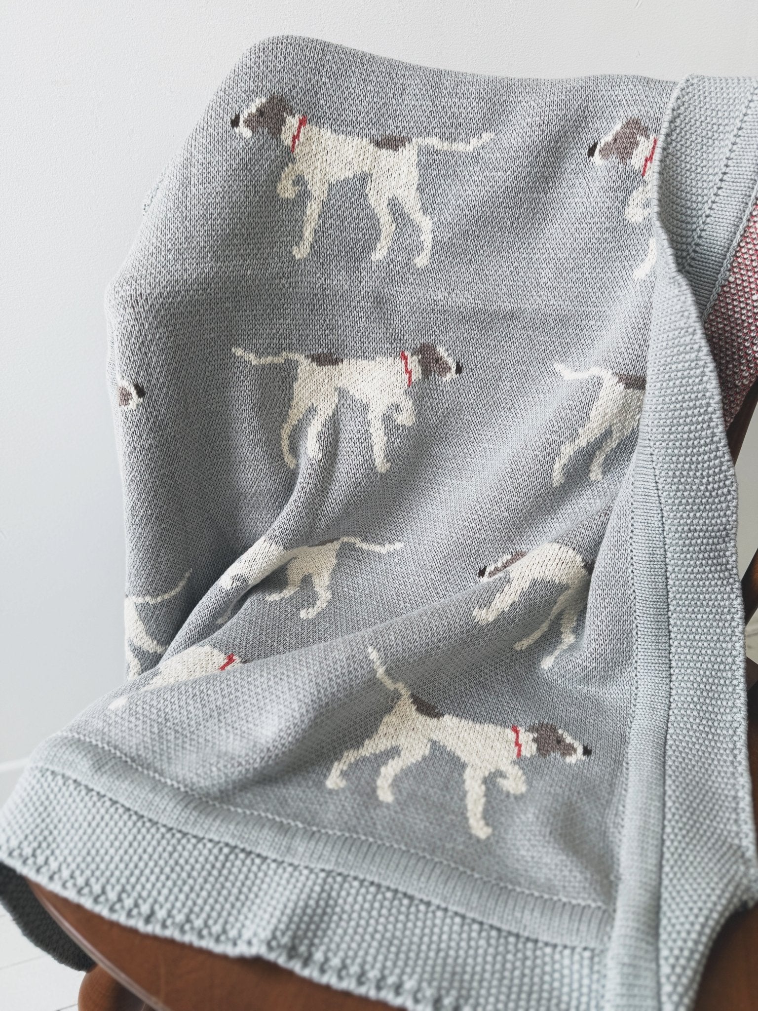 Cotton Knit Baby Blanket