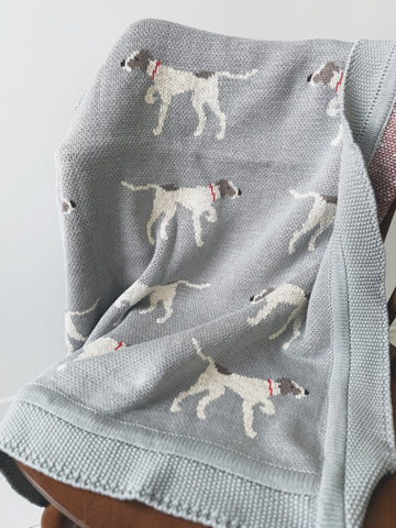 Cotton Knit Baby Blanket