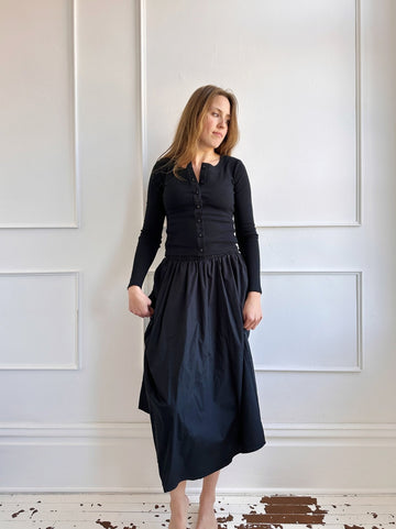 Cotton Midi Skirt - FINAL SALE
