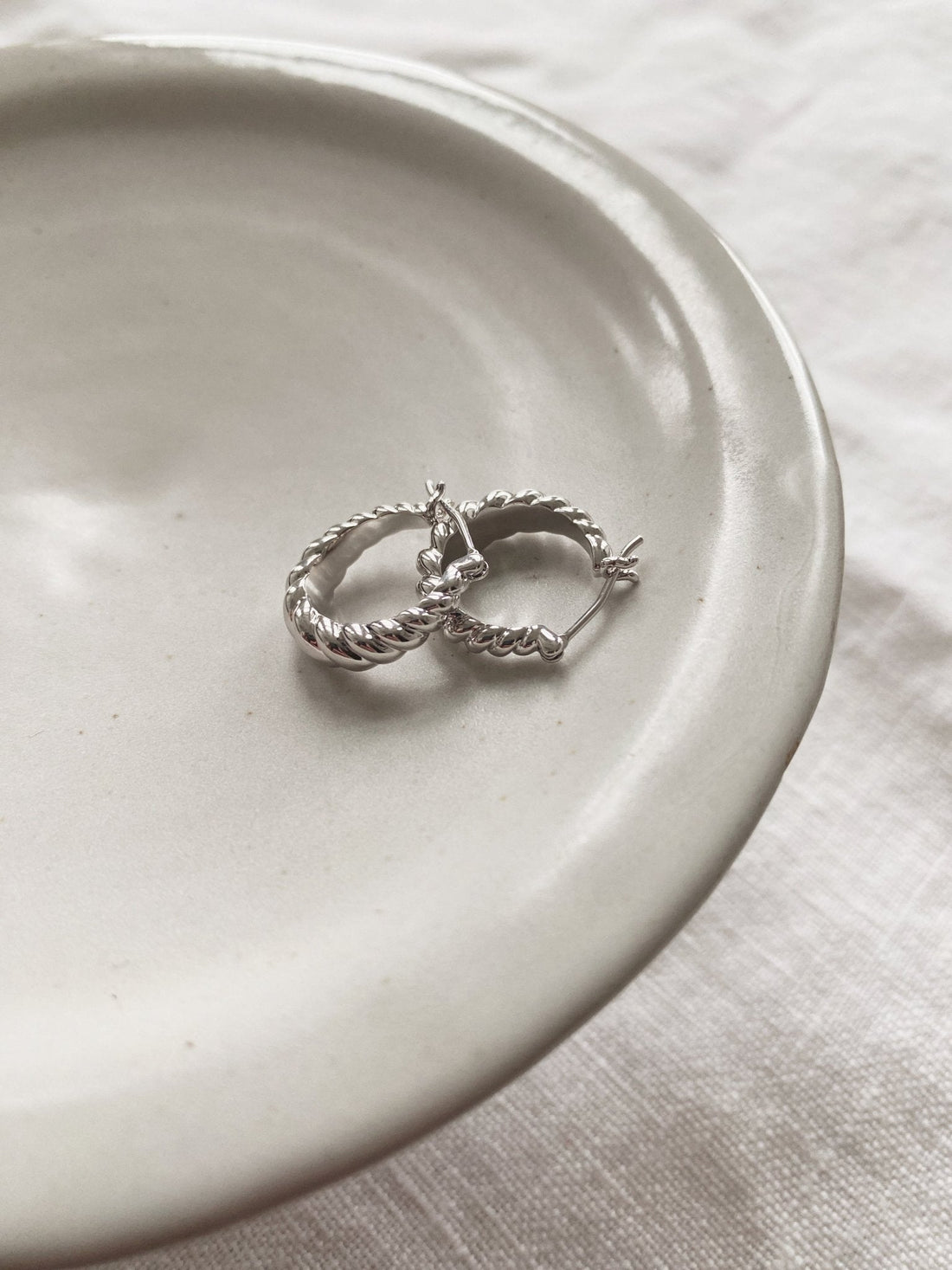 Croissant Hoops, Plated