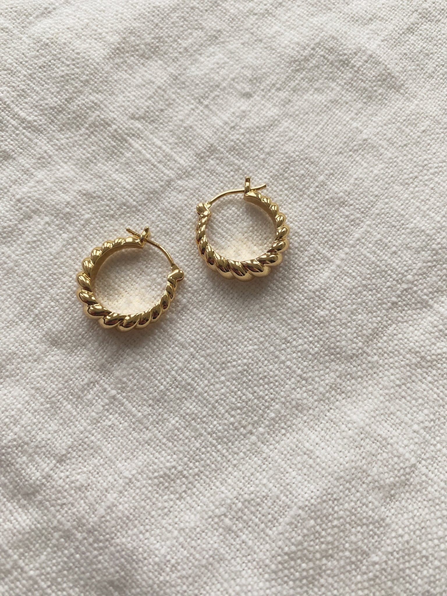 Croissant Hoops, Plated