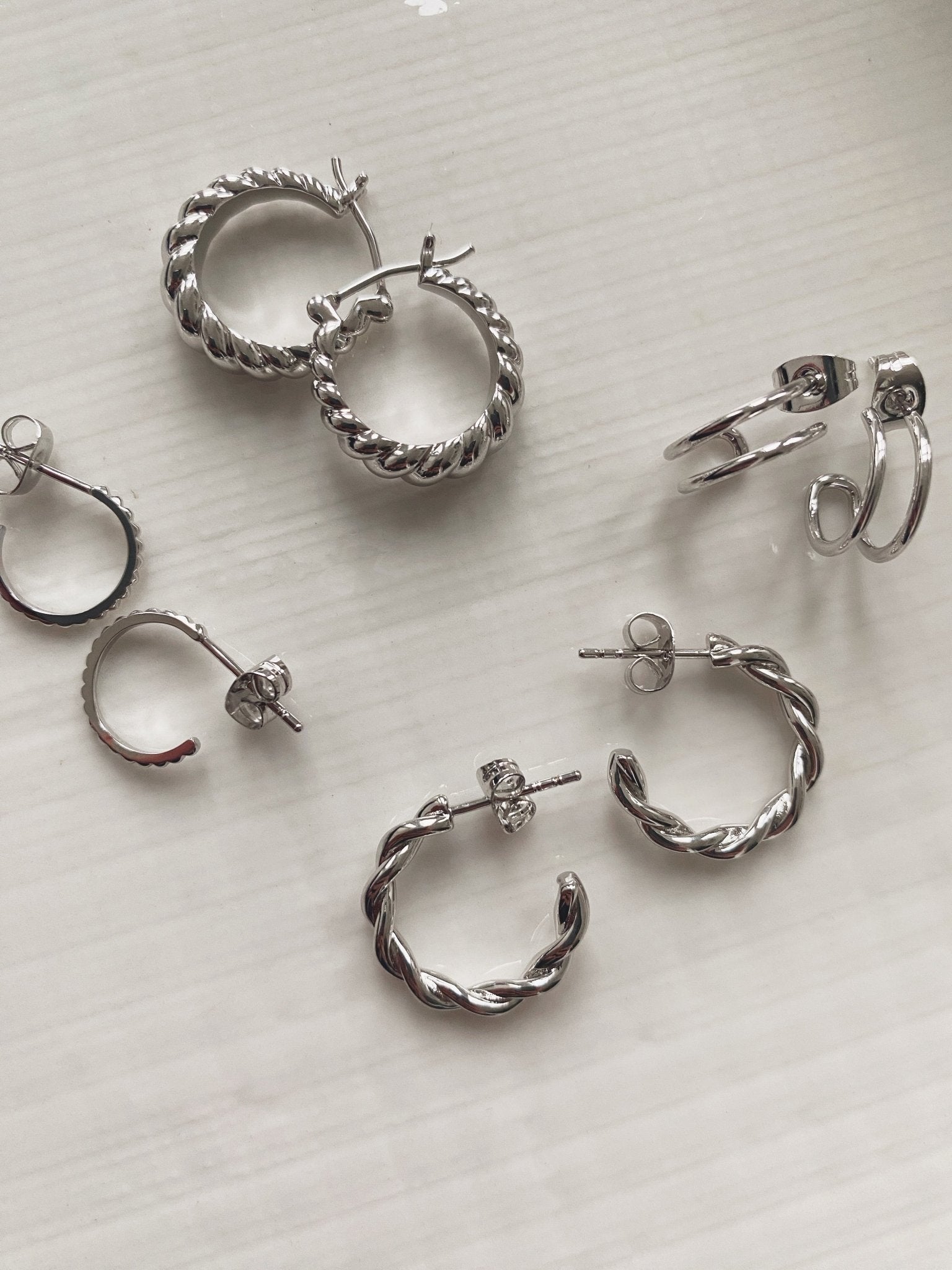 Croissant Hoops, Plated