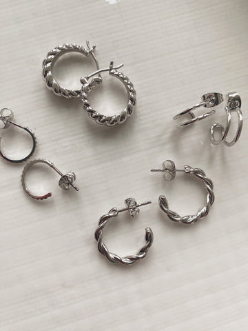 Croissant Hoops, Plated