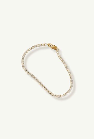 Dainty Crystal Tennis Bracelet