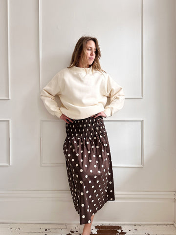 Dot Midi Skirt - FINAL SALE