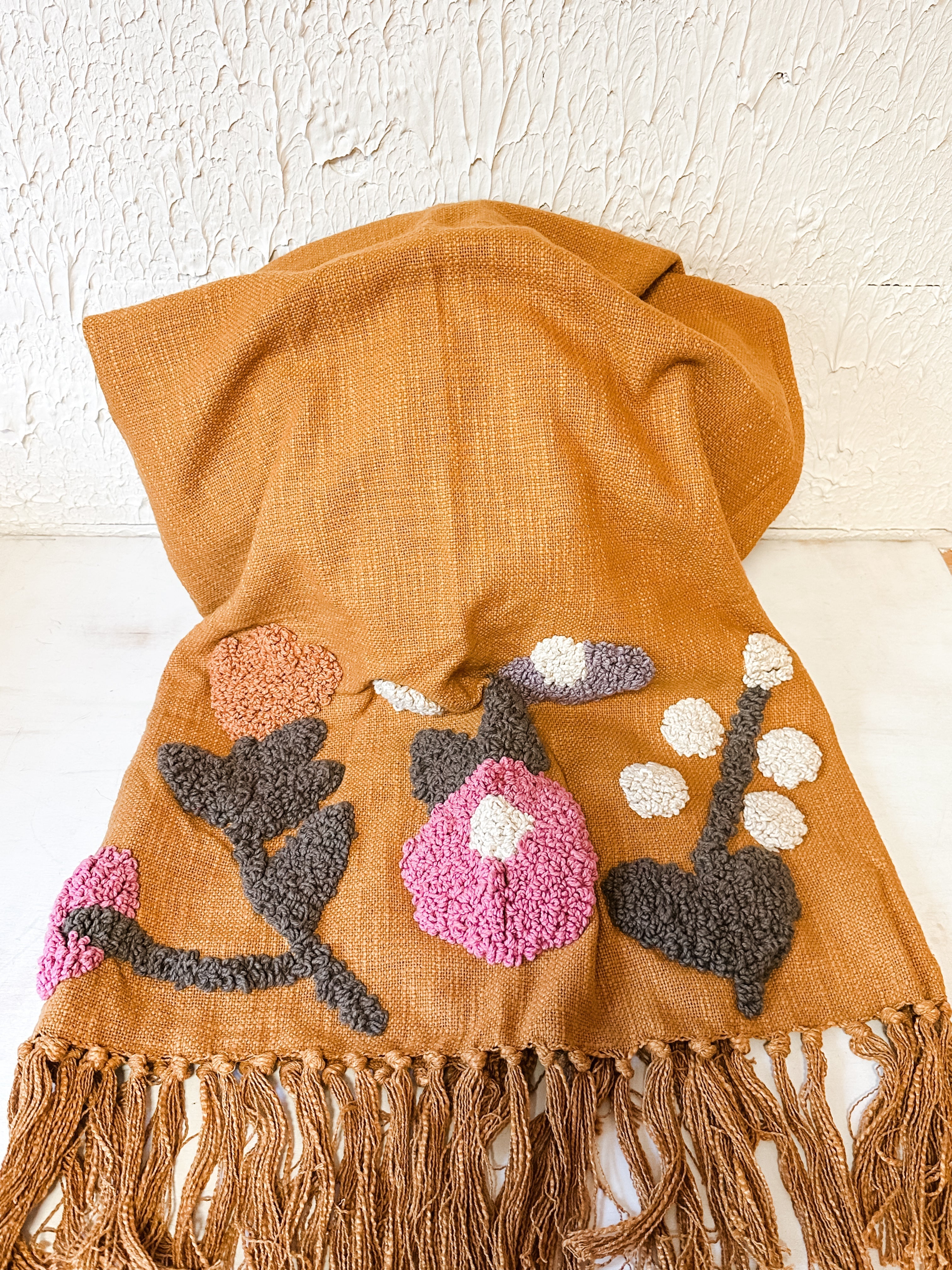 Floral Pops Throw