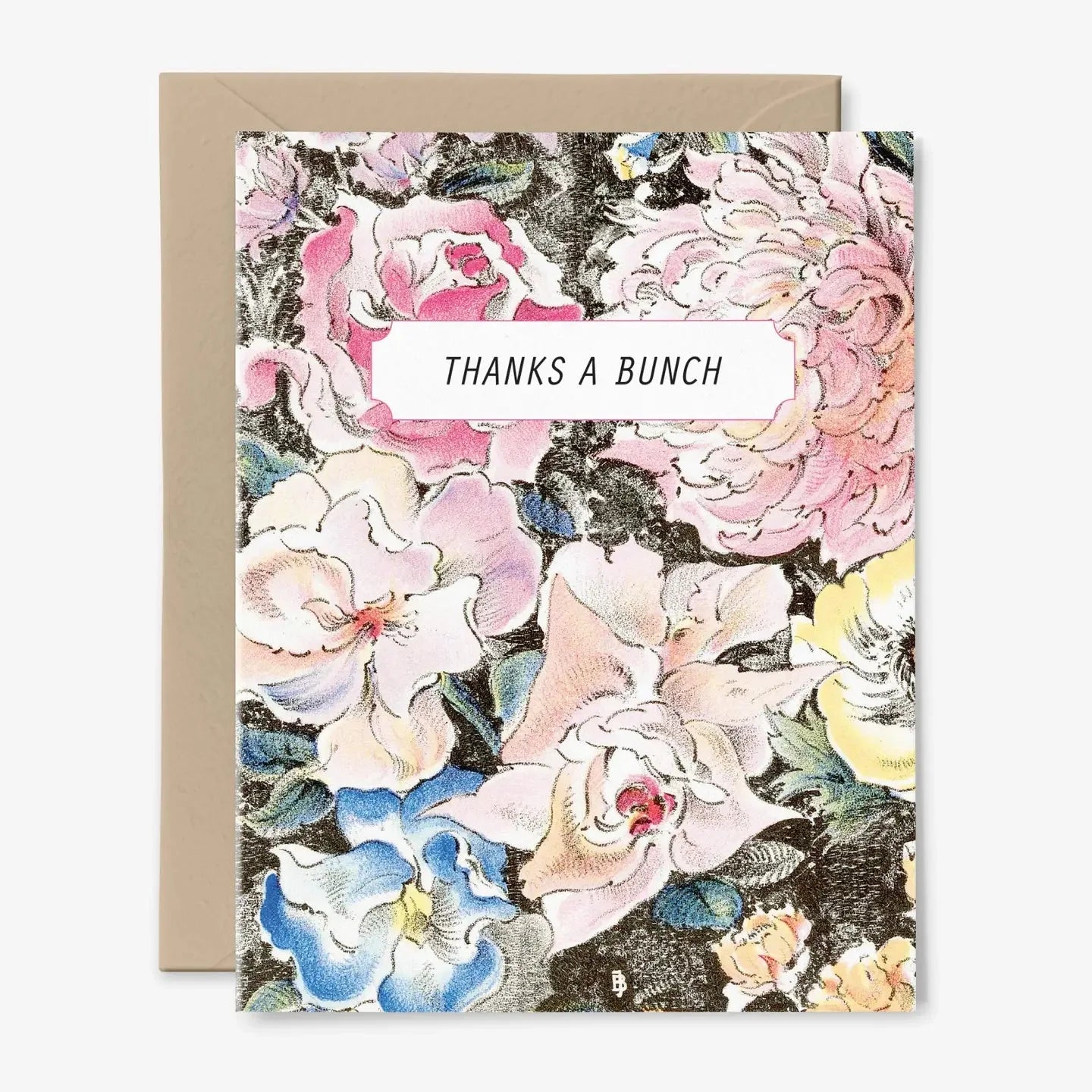 Floral Thank You Card