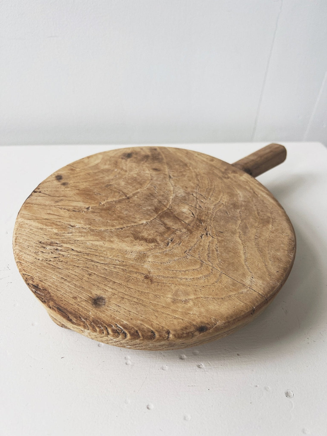 Found Wood Bread Board w/ Handle