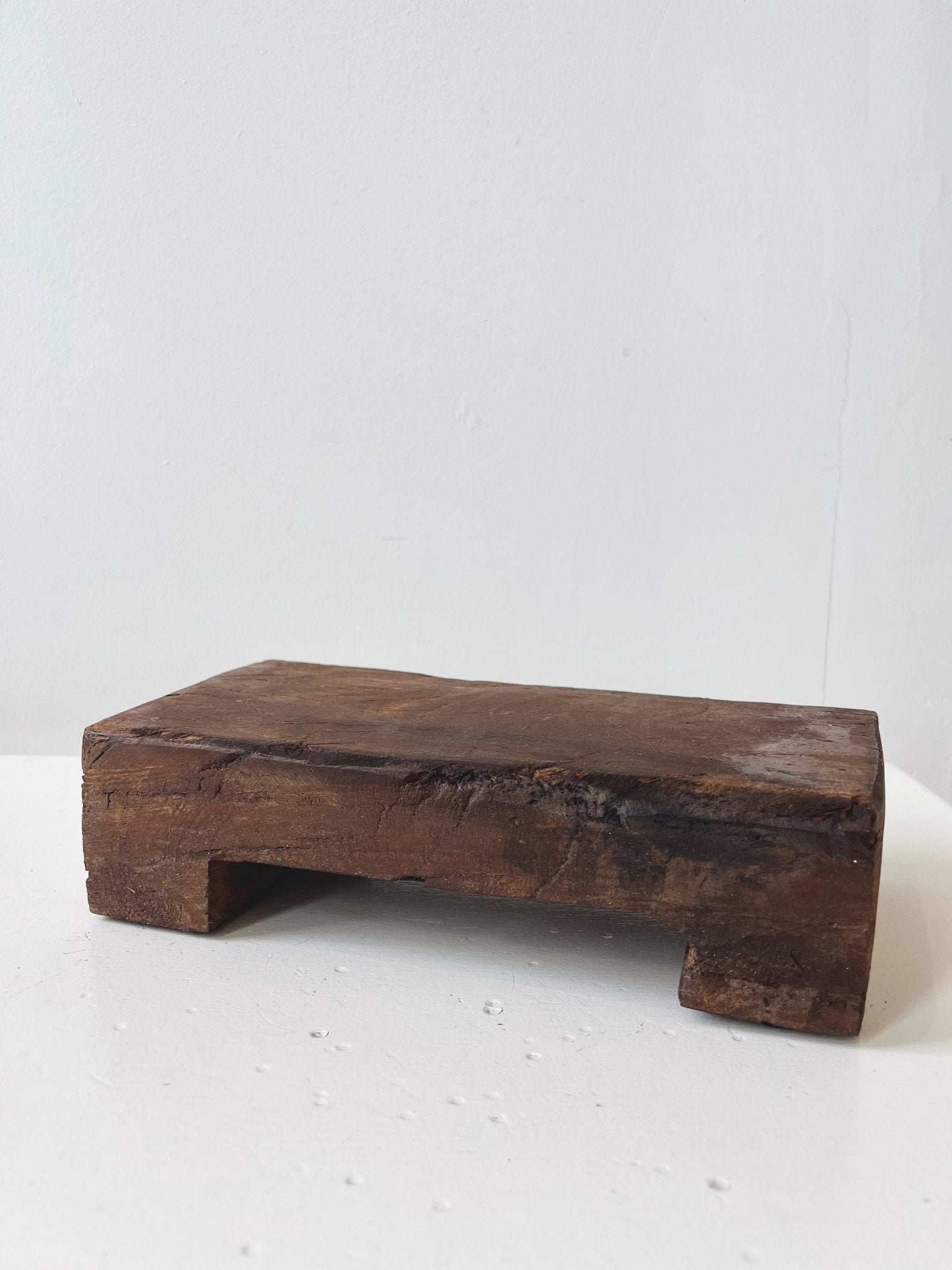 Found Wood Pedestal
