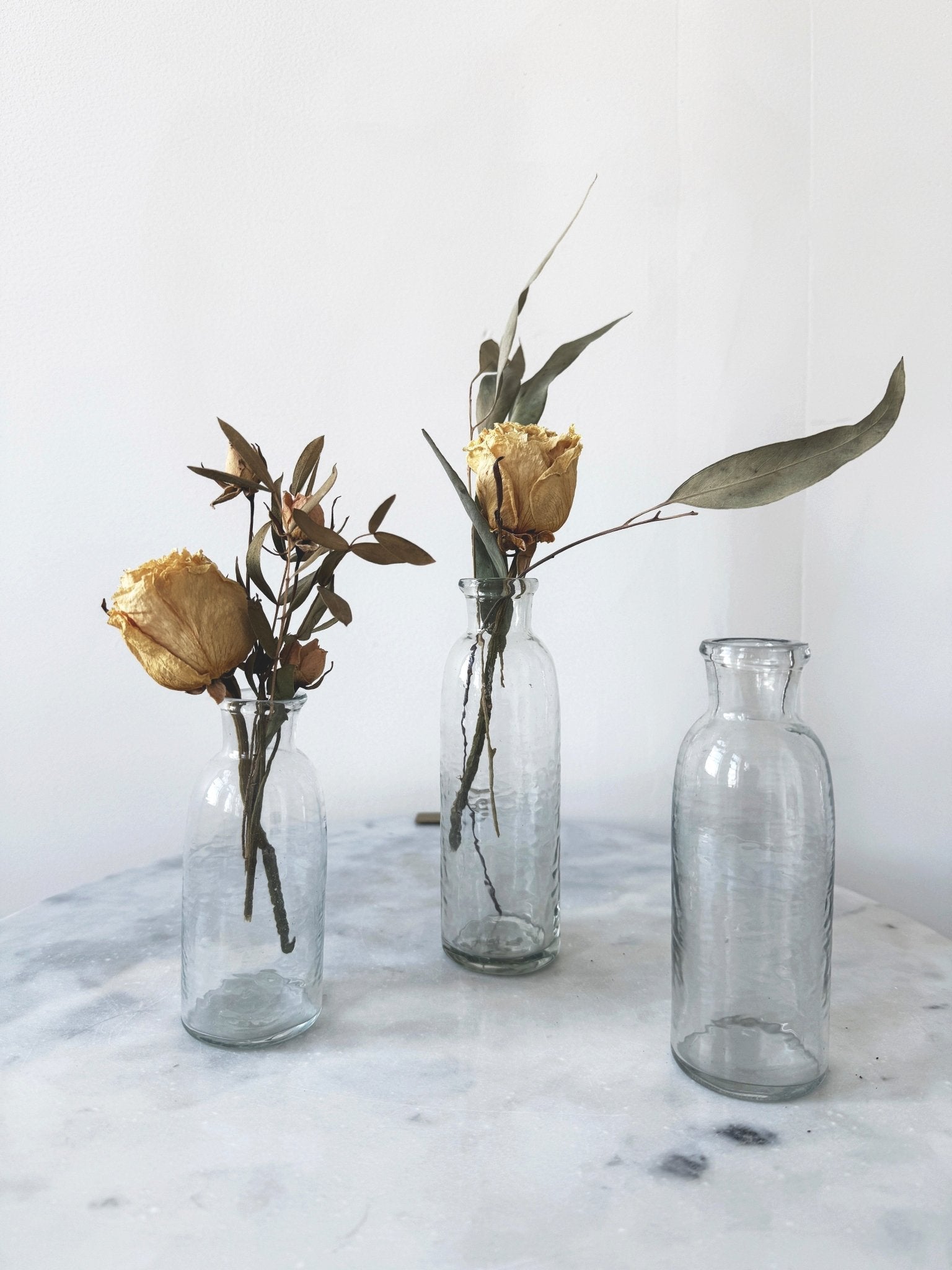 Hand- Blown Glass Bud Vase