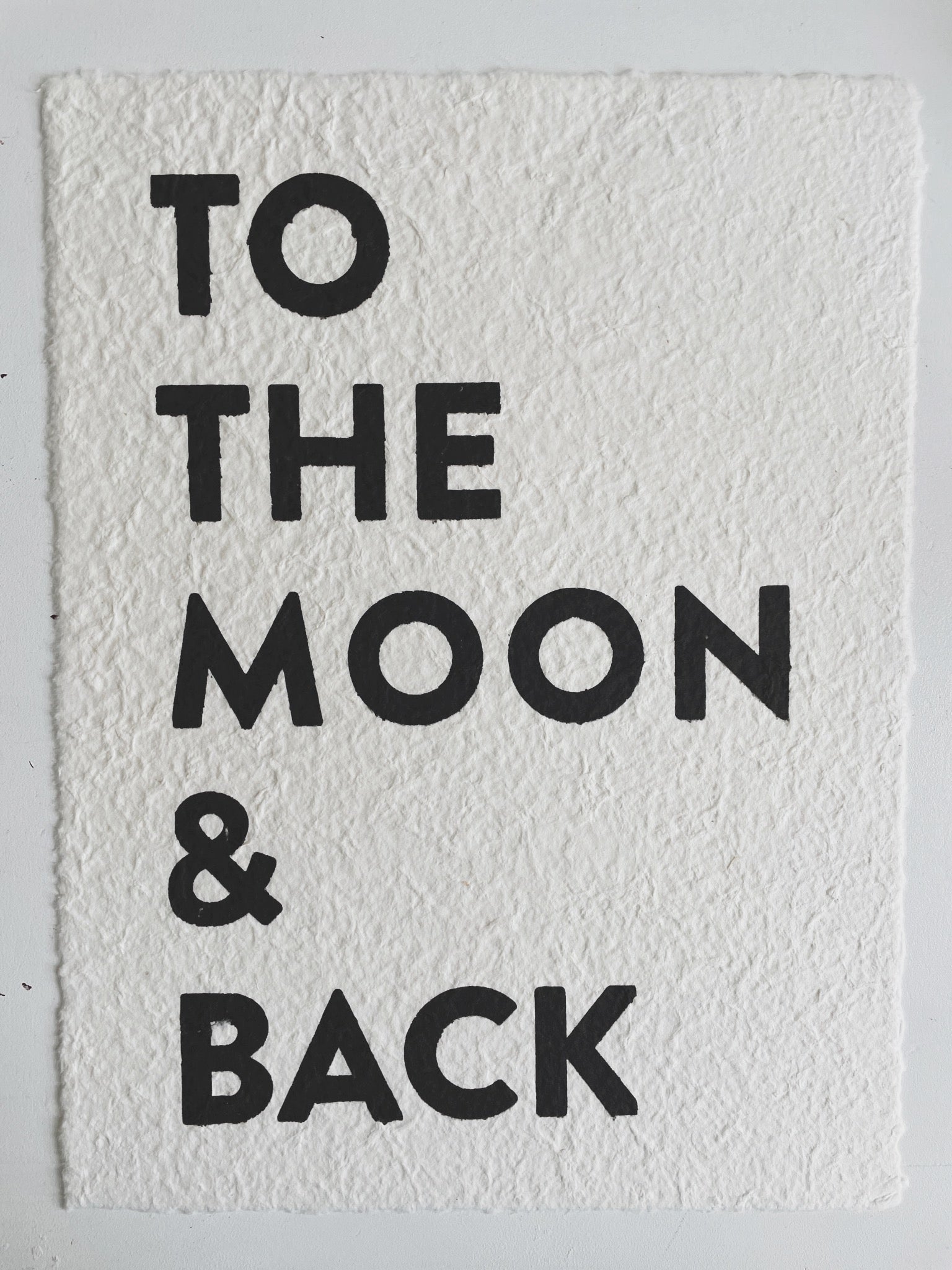 Handmade Paper Print
