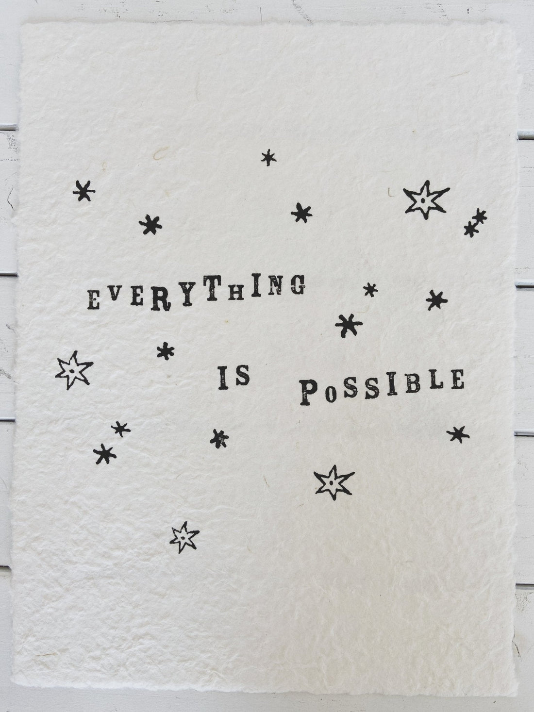 Handmade Paper Print