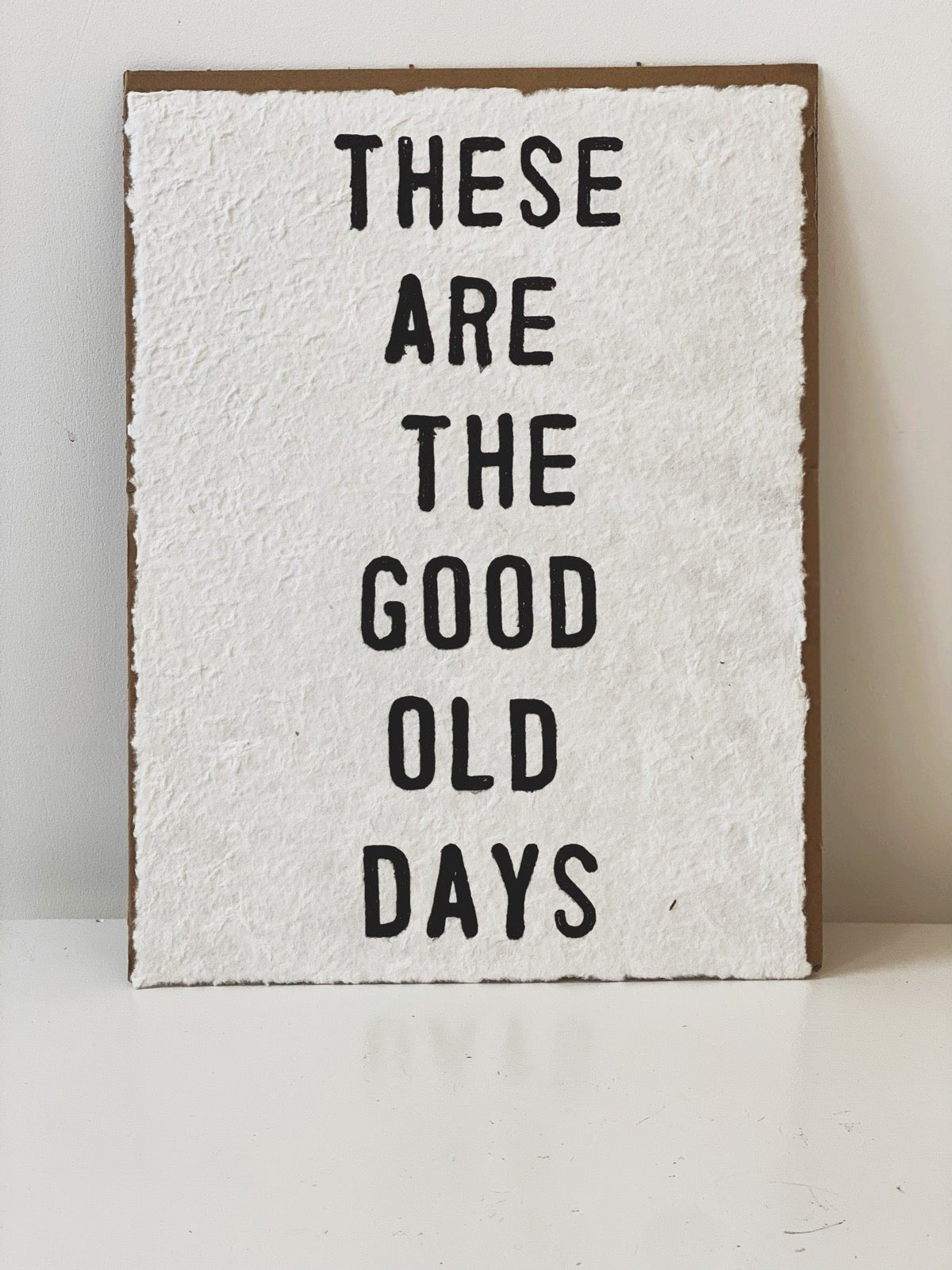 Handmade Paper Print